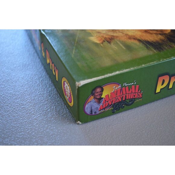 Vintage Jack Hannas Animal Adventures Predators & Prey Board Game 1999 Complete - Picture 13 of 15